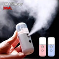 Pulverizador Facial de Névoa USB – Umidificador, Nebulizador Recarregável e Vaporizador Facial – Dispositivo de Beleza e Hidratação para Cuidados com a Pele Facial