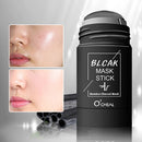 Máscara Facial Sólida Stick Chá Verde Mel Pêssego Limpeza Poro Hidratante Longo Carvão Berinjela Filme de Lama