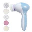 Limpador Facial Elétrico 5 EM 1 Escova de Limpeza Facial Máquina de Lavar Spa Cuidados com a Pele Massageador Limpeza de Cravos Ferramentas de Limpeza Facial