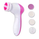 Limpador Facial Elétrico 5 EM 1 Escova de Limpeza Facial Máquina de Lavar Spa Cuidados com a Pele Massageador Limpeza de Cravos Ferramentas de Limpeza Facial