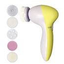 Limpador Facial Elétrico 5 EM 1 Escova de Limpeza Facial Máquina de Lavar Spa Cuidados com a Pele Massageador Limpeza de Cravos Ferramentas de Limpeza Facial